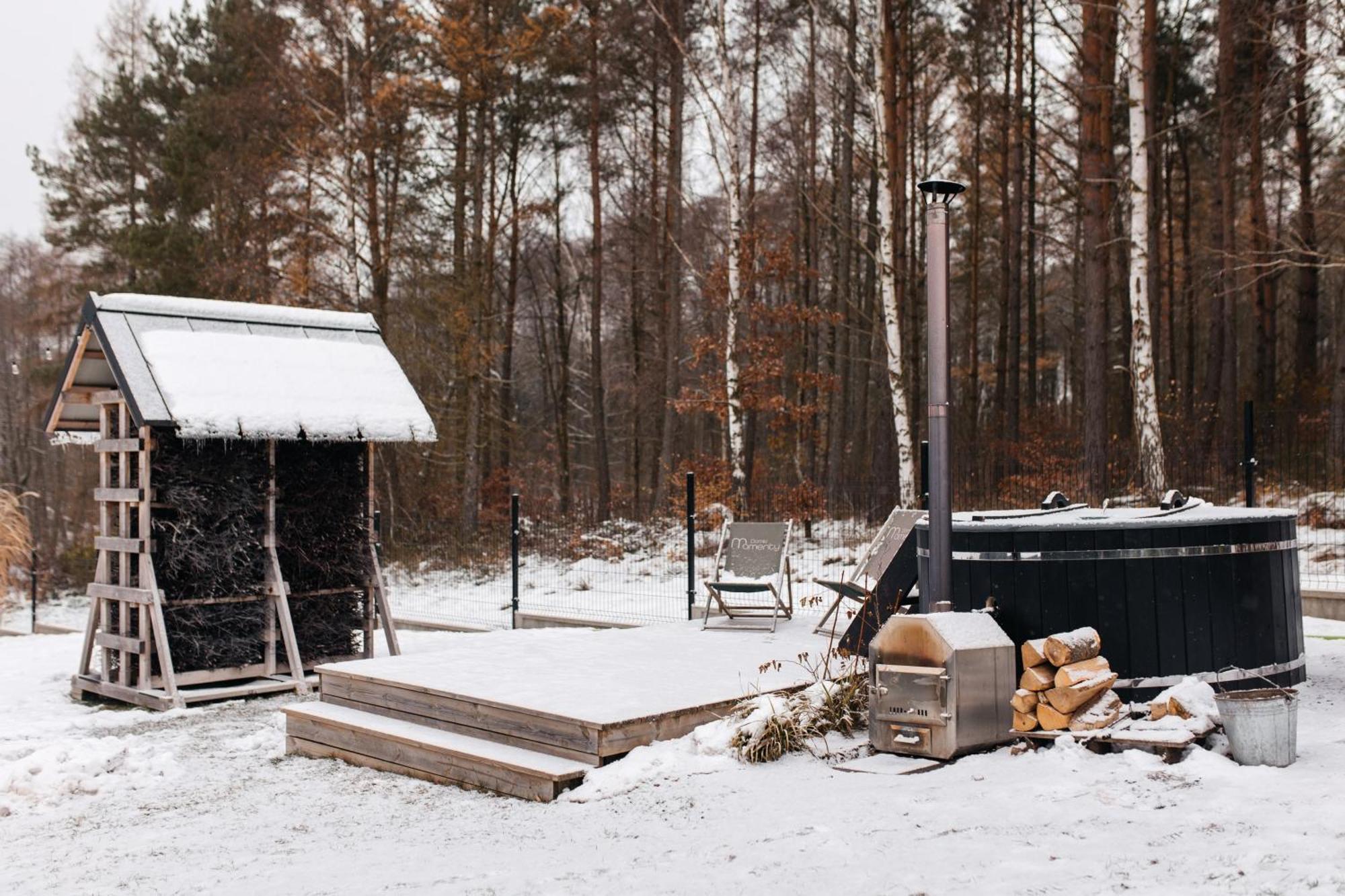 Domki Momenty Slajszewo Exteriér fotografie